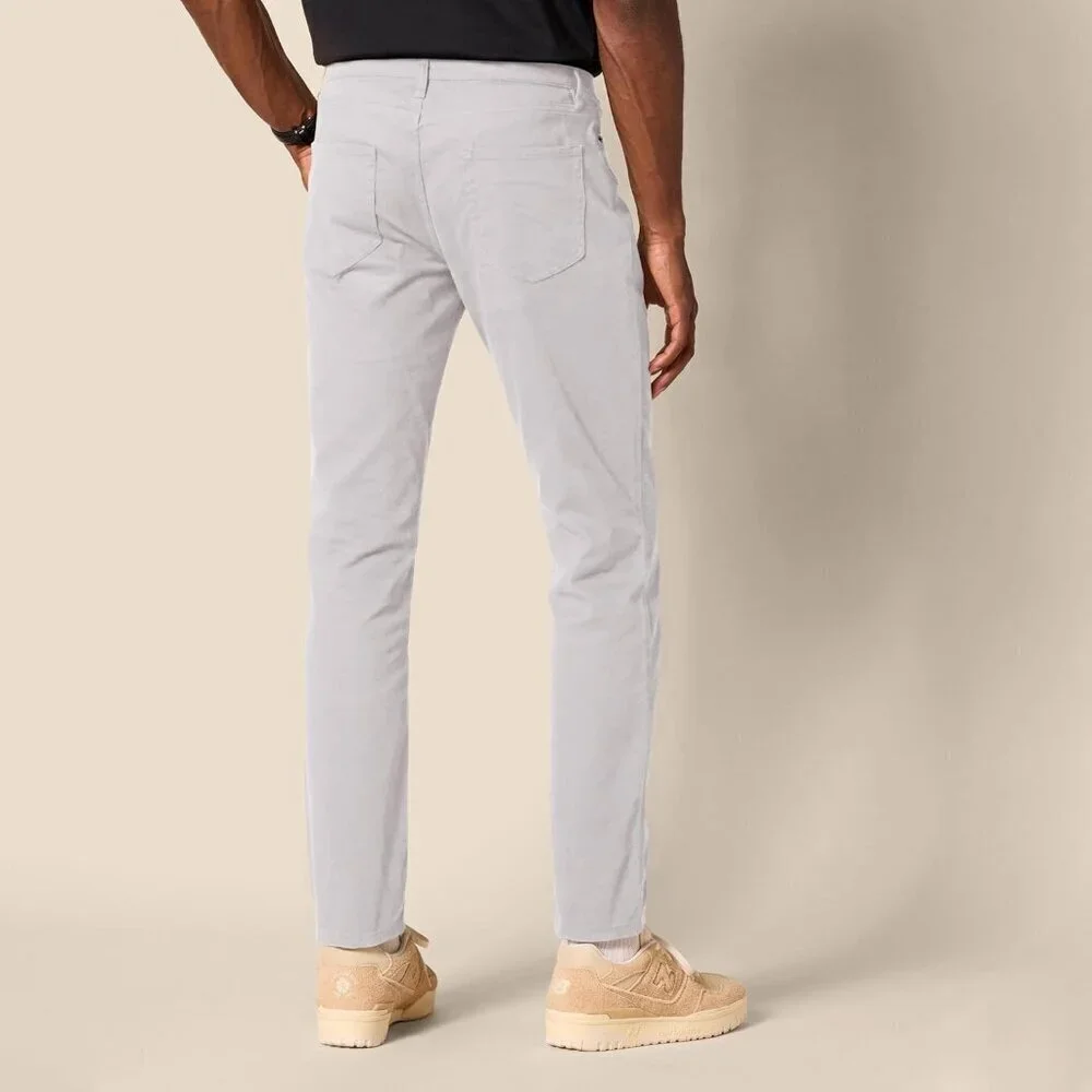 Men's Slim-Fit Pants, 5-Pocket Stretch Twill Design